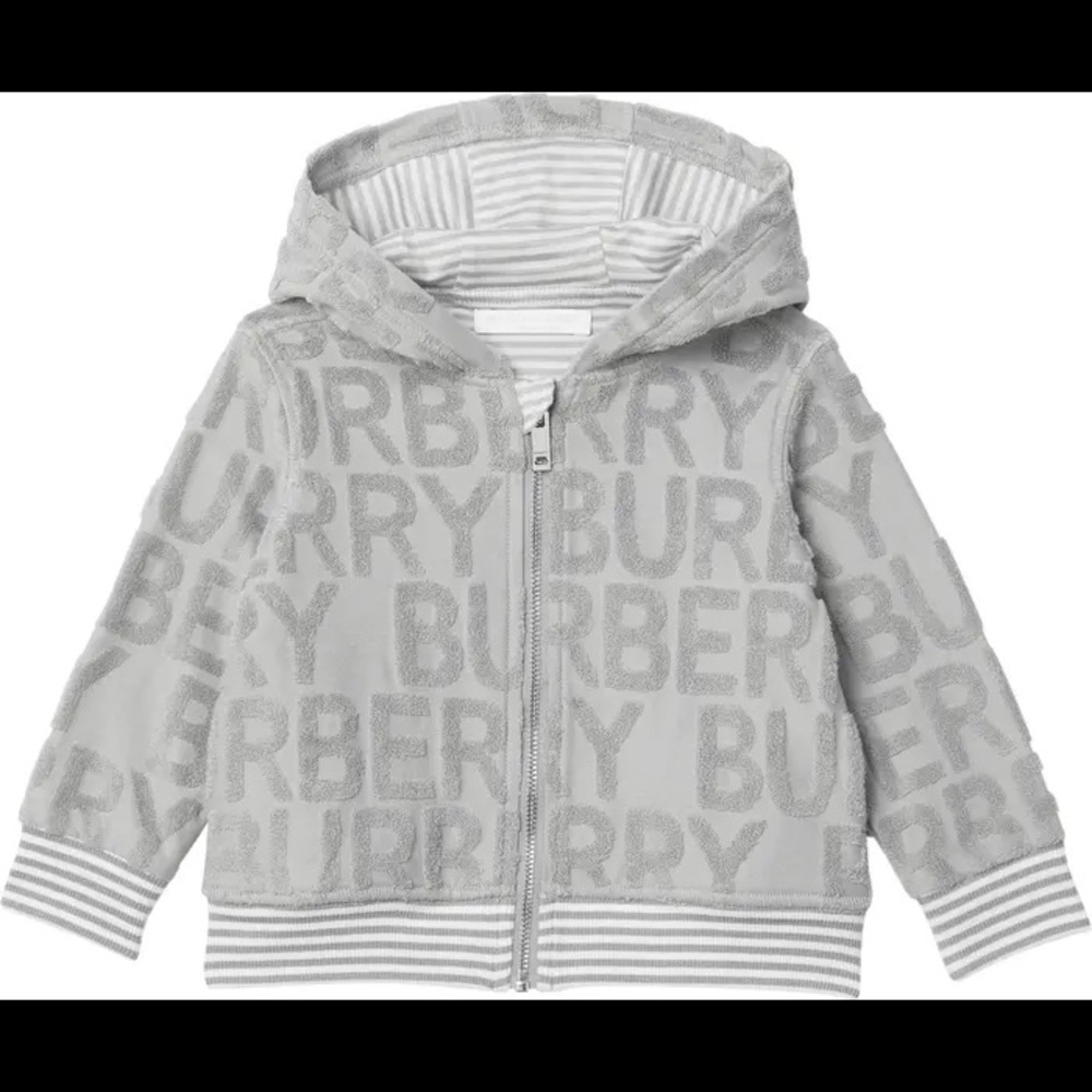 Burberry Mini Mick Zip Hoodie